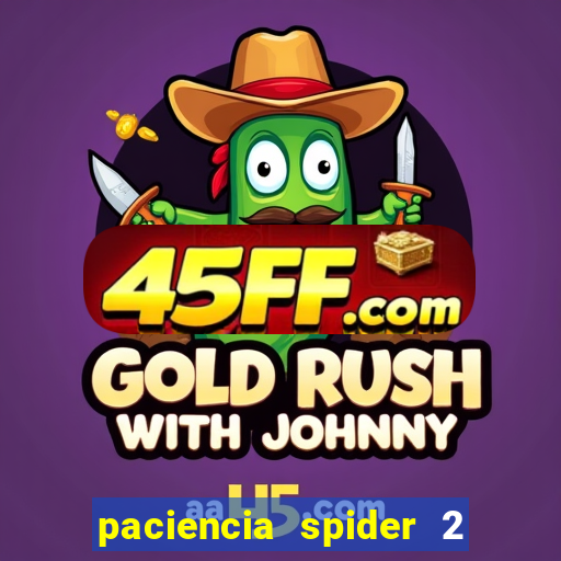 paciencia spider 2 naipes jogar